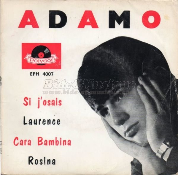 Adamo - B&M chante votre prnom