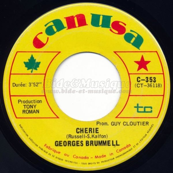 Georges Brummell - Chrie