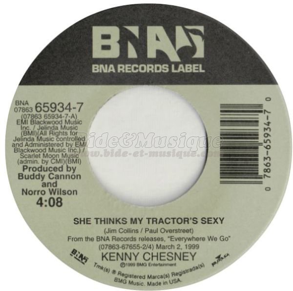 Kenny Chesney - She thinks my tractor's sexy