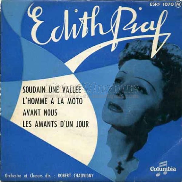 Edith Piaf - L'homme  la moto