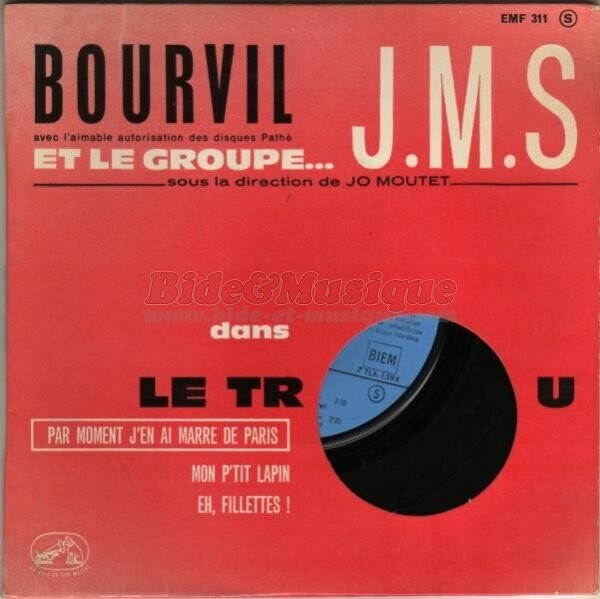 Bourvil et le groupe J.M.S - Le trou