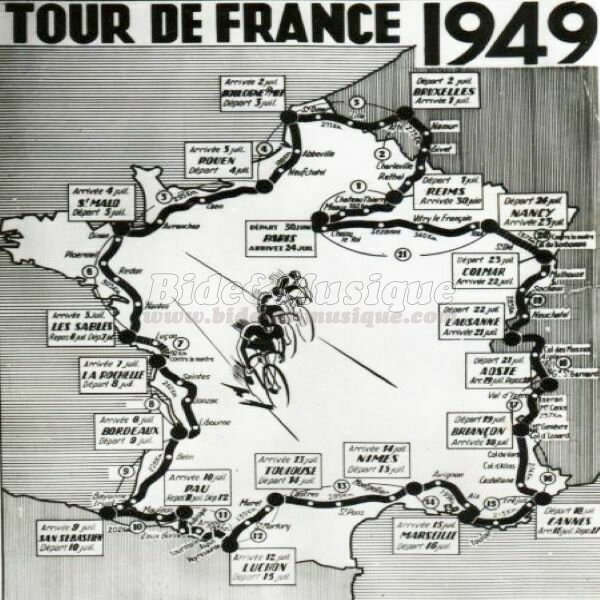Georges Gosset & Jo Privat - Tour de France
