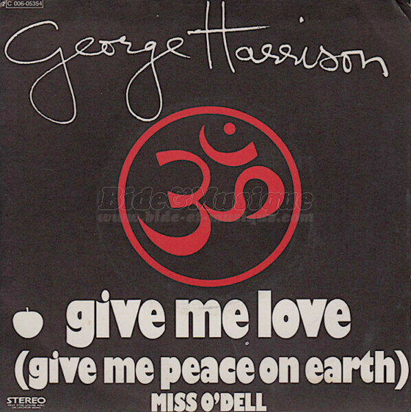 George Harrison - Give me love (Give me peace on Earth)