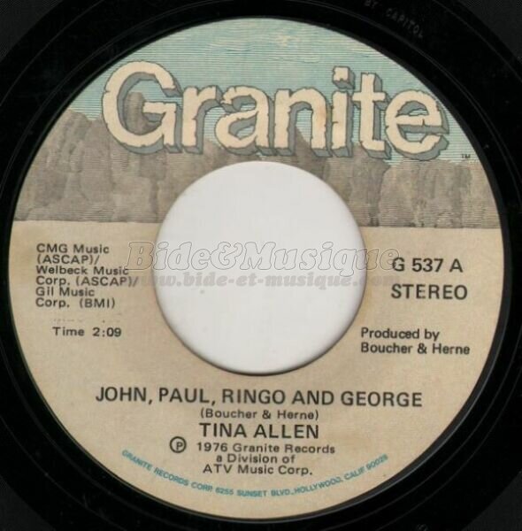Tina Allen - John, Paul, Ringo and George