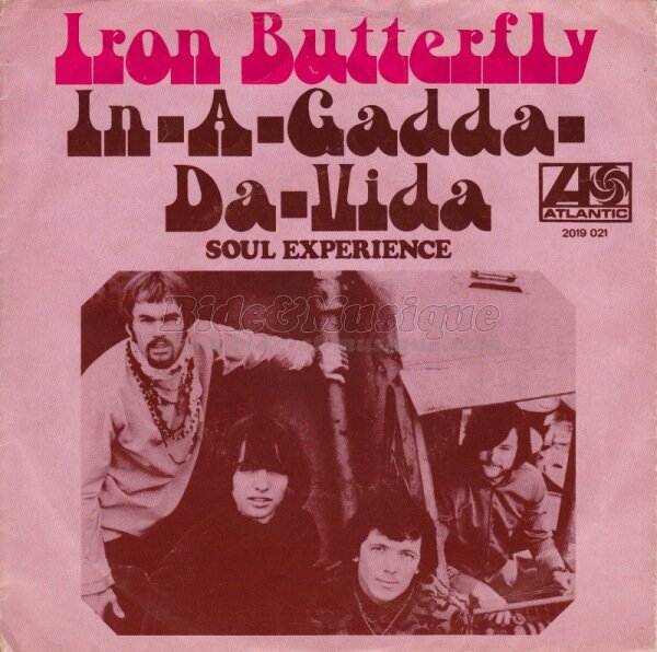 Iron Butterfly - In-a-gadda-da-vida (single)