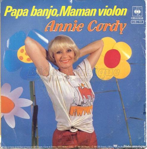 Annie Cordy - Papa banjo, Maman violon