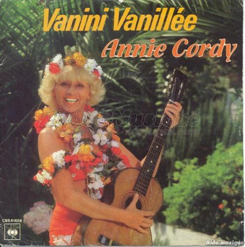 Annie Cordy - Vanini Vanille