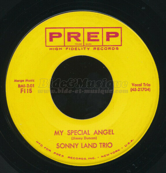 Sonny Land Trio - My special angel