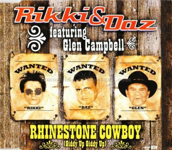 Rikki & Daz with Glen Campbell - Rhinestone cowboy (Giddy up giddy up)