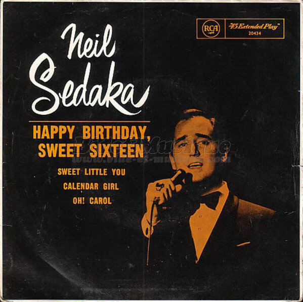 Neil Sedaka - Happy birthday sweet sixteen