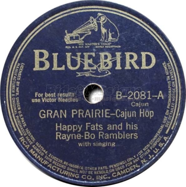 Happy Fats and his Rayne-Bo Ramblers - Gran Prairie