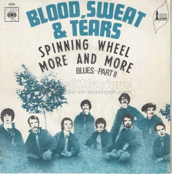 Blood, Sweat and Tears - Spinning wheel