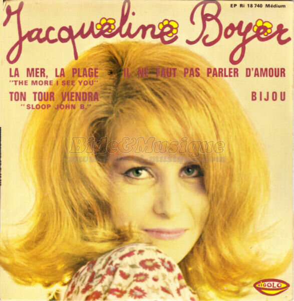 Jacqueline Boyer - bides de l't, Les