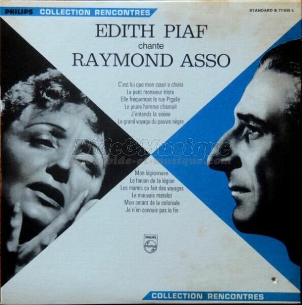 Edith Piaf et Raymond Asso - Le mauvais matelot