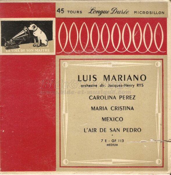 Luis Mariano - Maria Cristina veut toujours commander