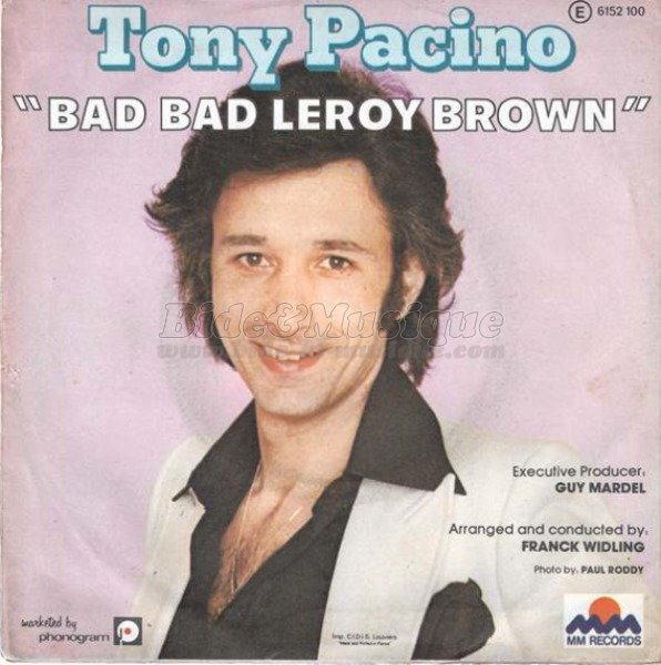 Tony Pacino - Bidisco Fever