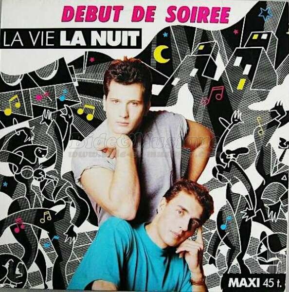 Dbut de Soire - Maxi 45 tours