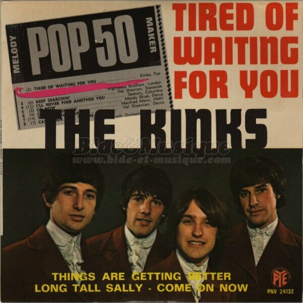 The Kinks - Tired of waiting for you