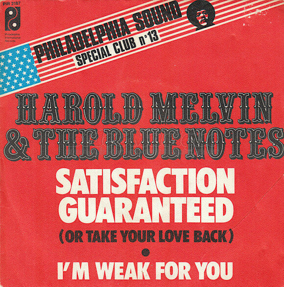 Harold Melvin & The Blue Notes - Satisfaction guaranteed