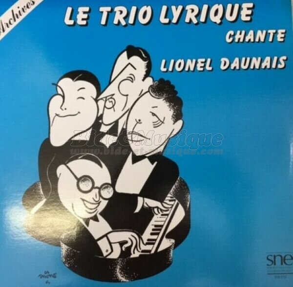 Le Trio Lyrique - Les patates