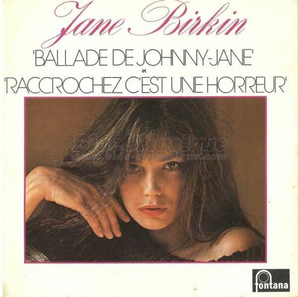 Jane Birkin - Ballade de Johnny Jane