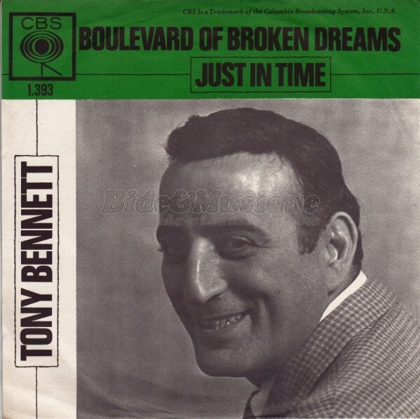 Tony Bennett - Boulevard of broken dreams