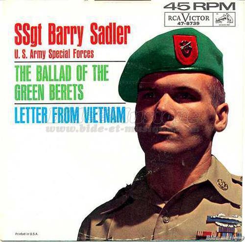 Barry Sadler - Guerre et Paix sur Bide et Musique