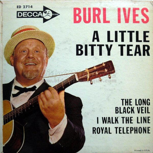 Burl Ives - A little bitty tear