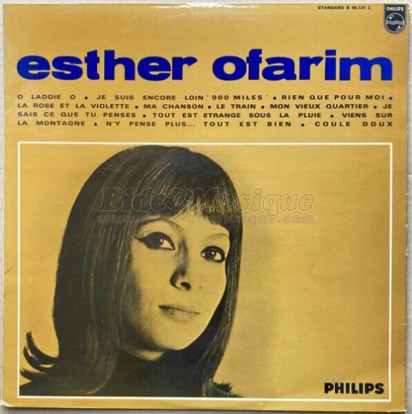 Esther Ofarim - Tout est trange sous la pluie