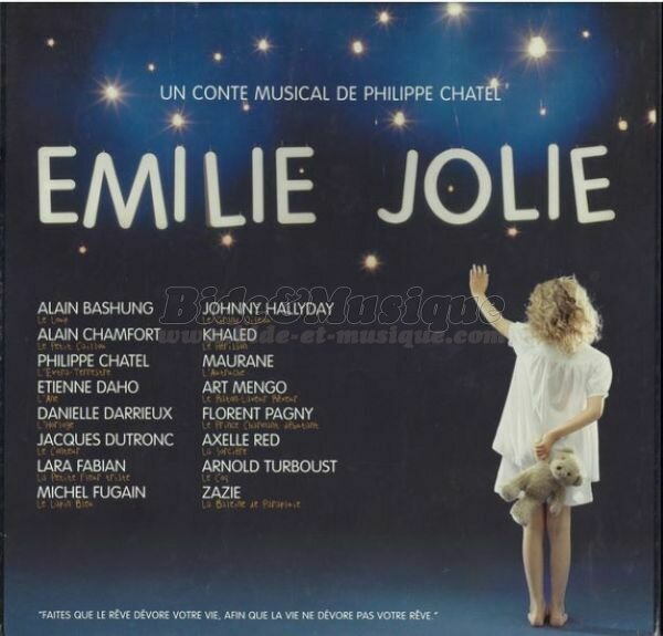 Jacques Dutronc, Alain Chamfort et Emilie Jolie - B&M - Le Musical