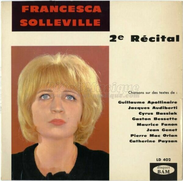 Francesca Solleville - Mort-Bide