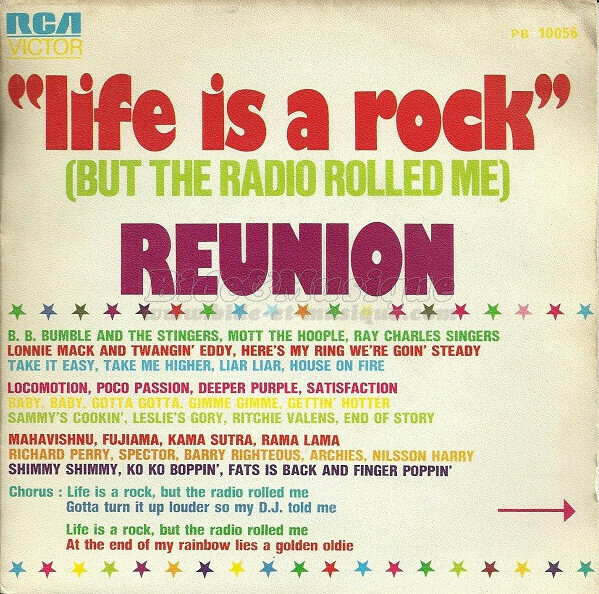 Reunion - Life is a Rock (But the radio rolled me)