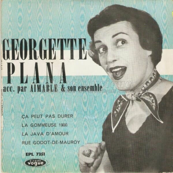 Georgette Plana - Rue Godot de Mauroy