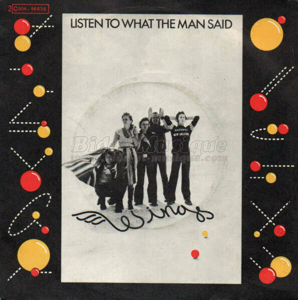 Wings - Listen to what the Man said