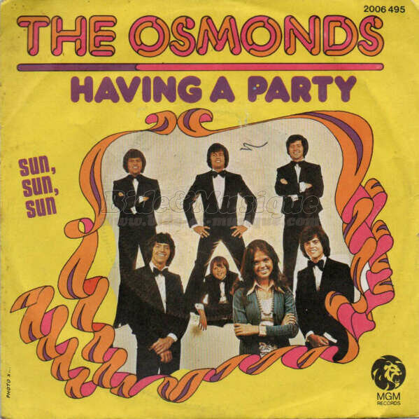 The Osmonds - Having a Party