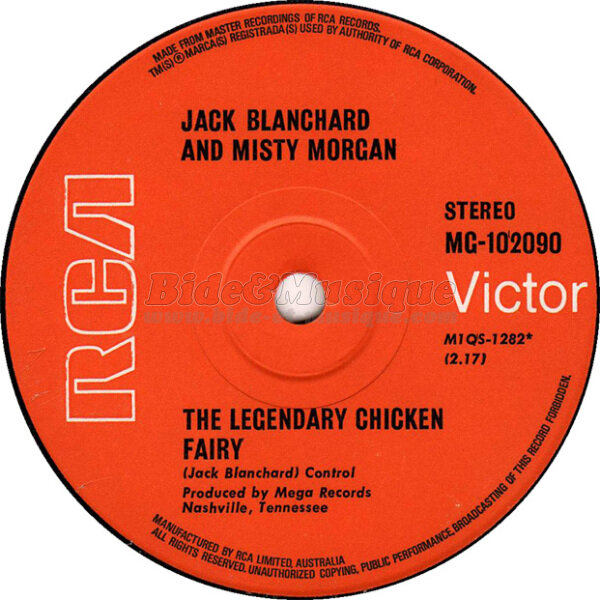 Jack Blanchard and Misty Morgan - Legendary chicken fairy