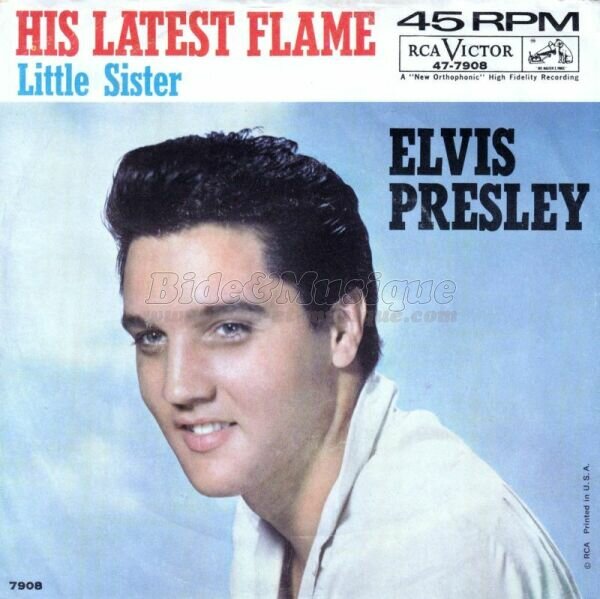 Elvis Presley - His latest flame