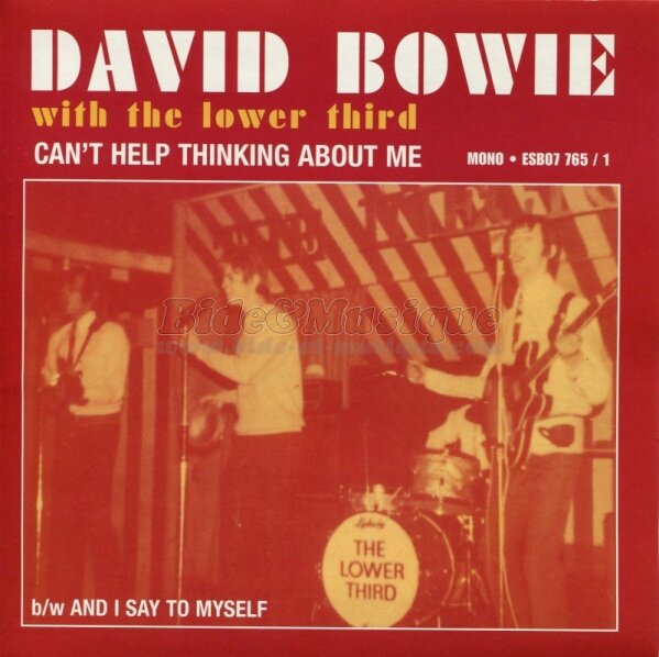 David Bowie with the Lover Third - Can't help thinking about me