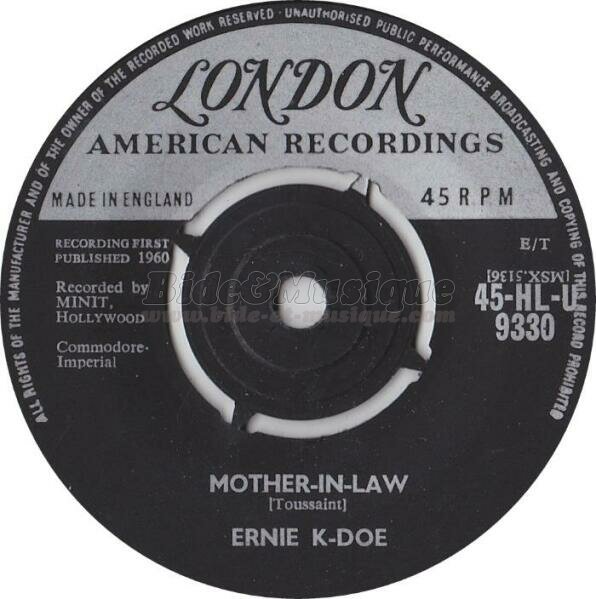 Ernie K-Doe - Mother-in-law