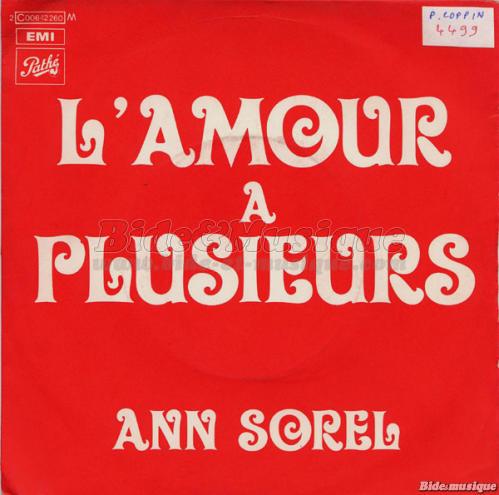 Ann Sorel - L'amour  plusieurs