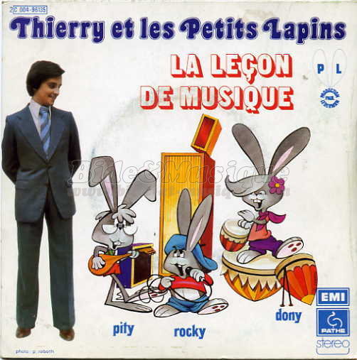 Thierry et les Petits Lapins - La leon de musique