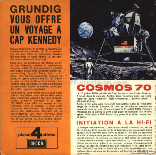 Cosmos 70 - quart d'heure culturel, Le