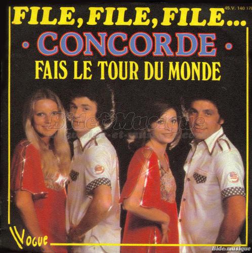 Concorde - File, file, file…
