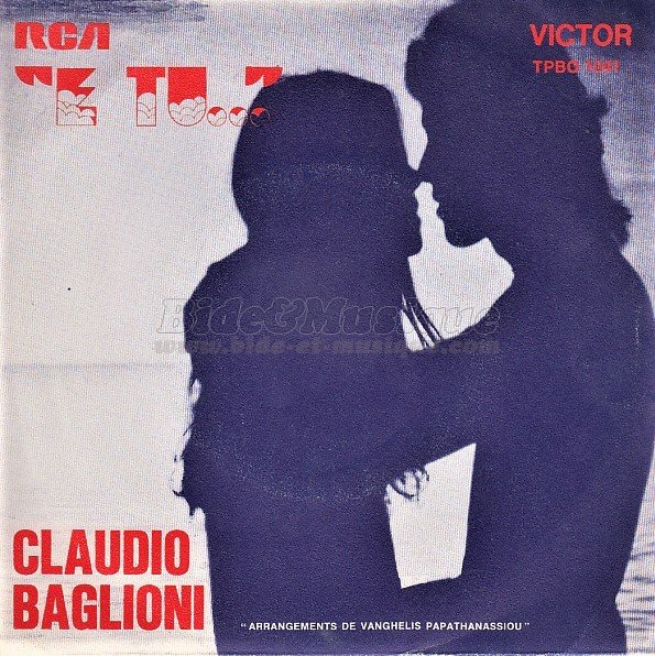 Claudio Baglioni - C'est l'heure d'emballer sur B&M