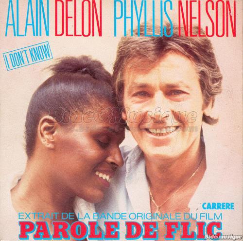 Alain Delon et Phyllis Nelson - Acteurs chanteurs, Les