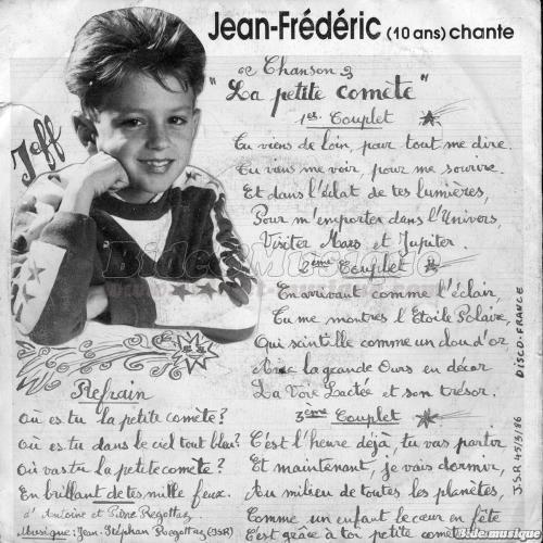 Jean-Fr%E9deric - La Petite Com%E8te