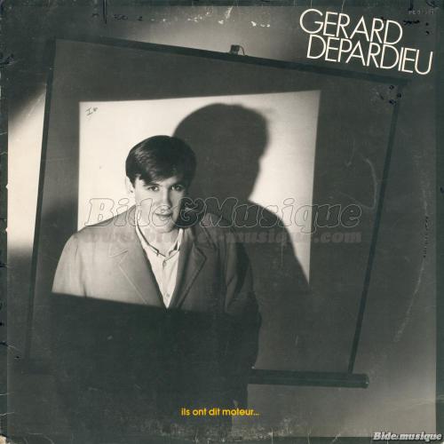 Grard Depardieu - Acteurs chanteurs, Les