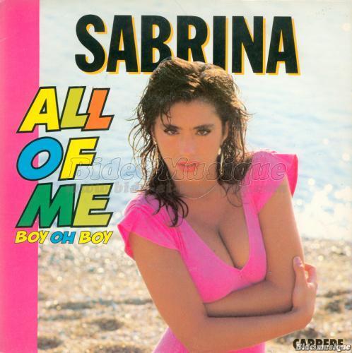 Sabrina - All of me