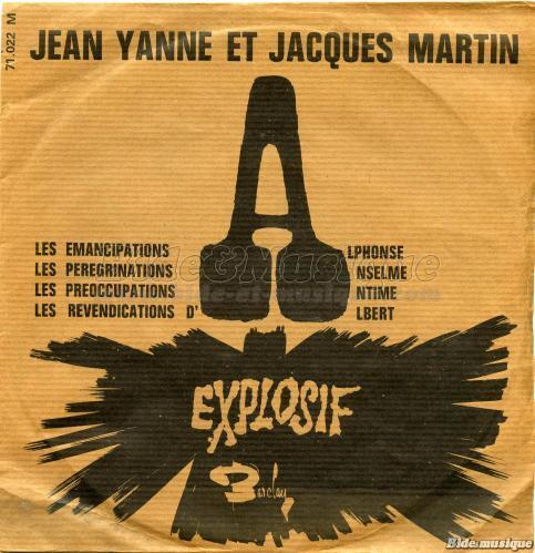 Jean Yanne - mancipations d'Alphonse, Les