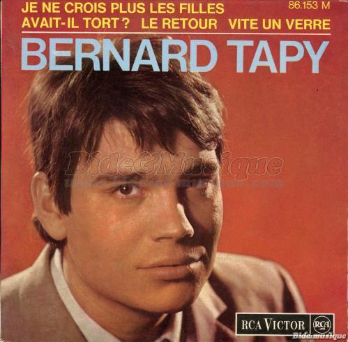 Bernard Tapy - Premier disque